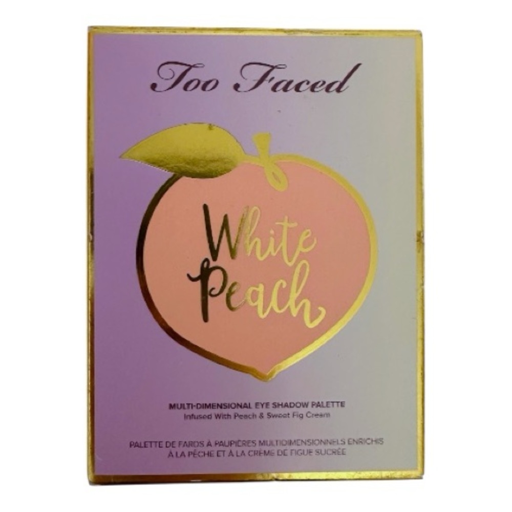 NIB Too Faced White Peach Eyeshadow Palette Multi-Dimensional Peach Shades